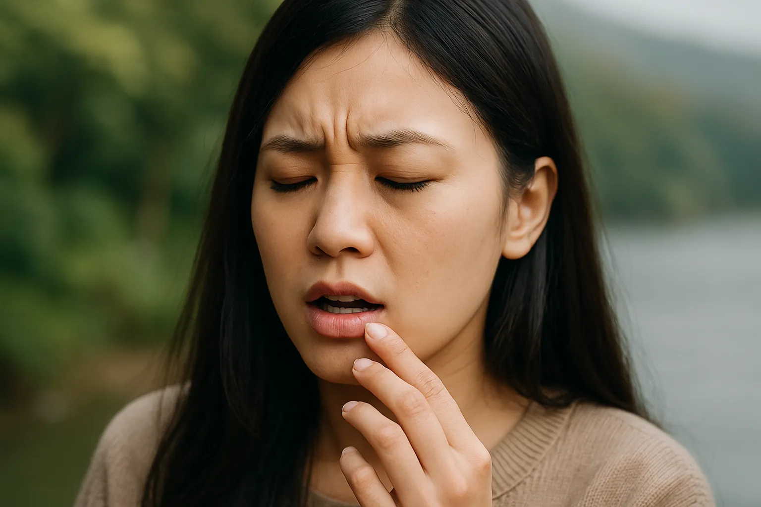 口内炎と恋愛におけるスピリチュアルな関係性とは?