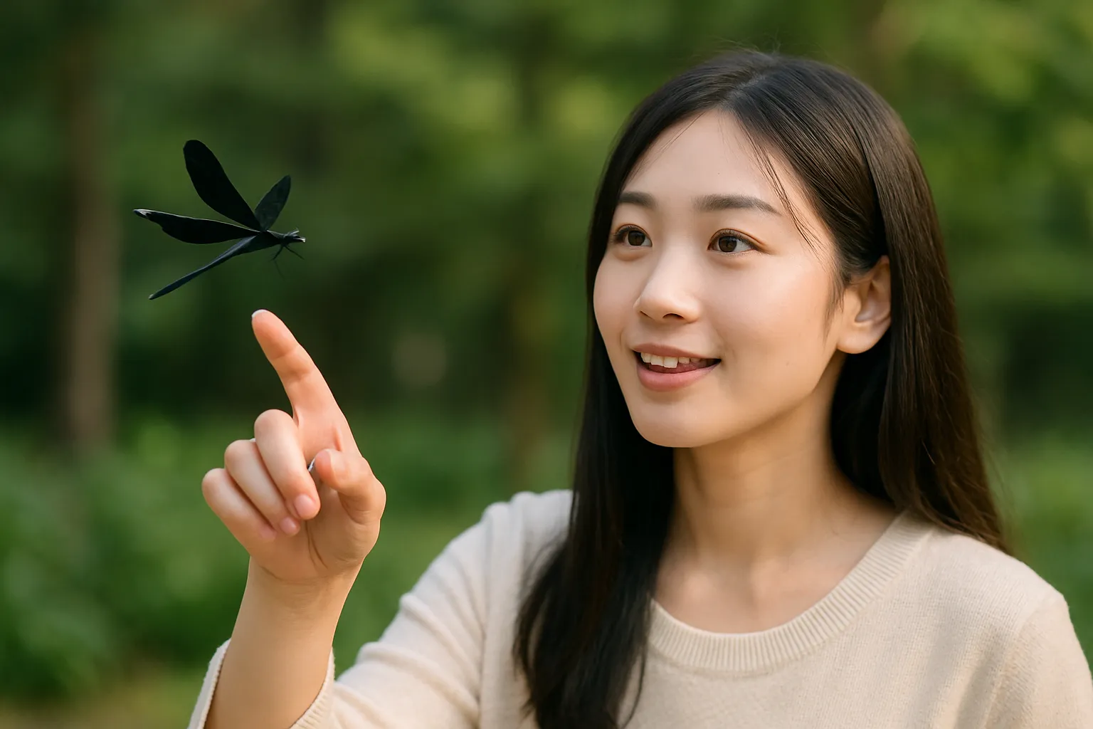 黒いトンボが伝える恋愛とスピリチュアルの深い意味