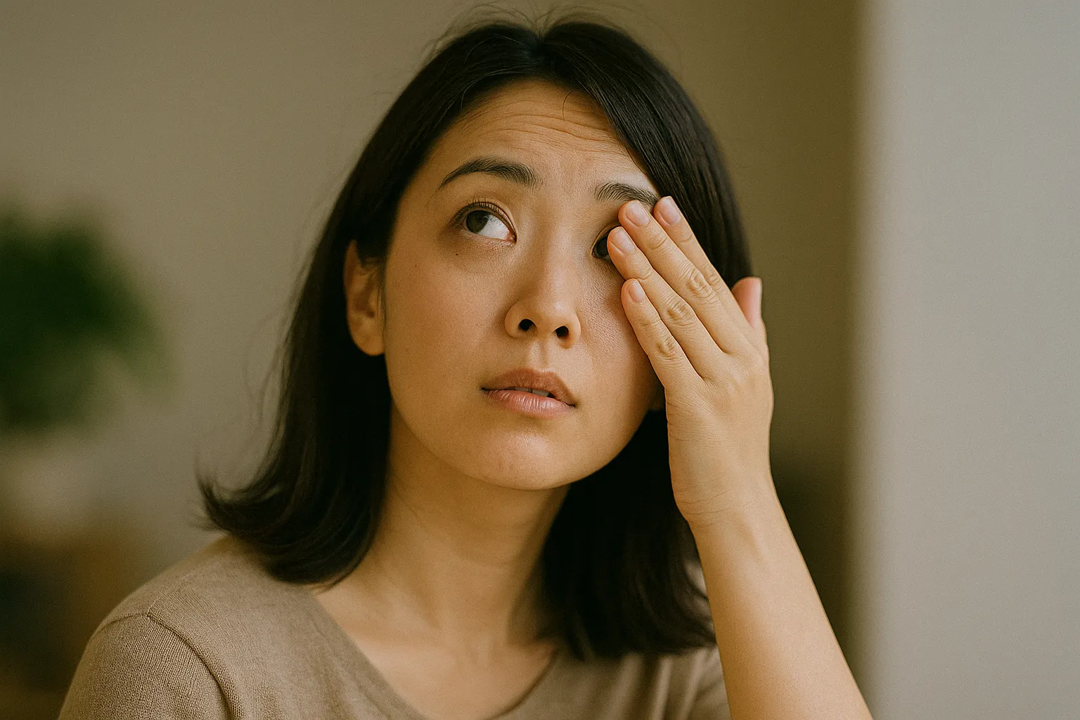 左目の痙攣が示す恋愛メッセージとその深層心理