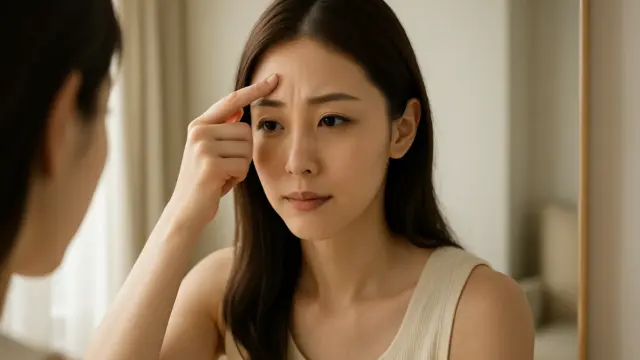 眉間にできるニキビが示す恋愛とスピリチュアルの意味