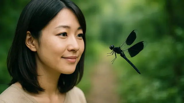 黒いトンボがもたらす恋愛とスピリチュアルの神秘とは？