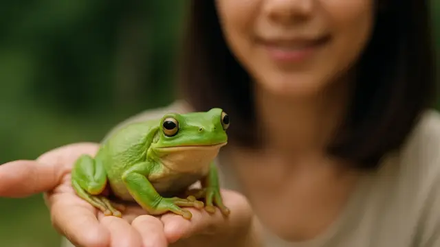 緑のカエルが導く恋愛運のスピリチュアルな前兆とは？